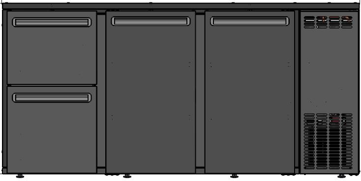 BB.CL3-522-Barová chladnička 