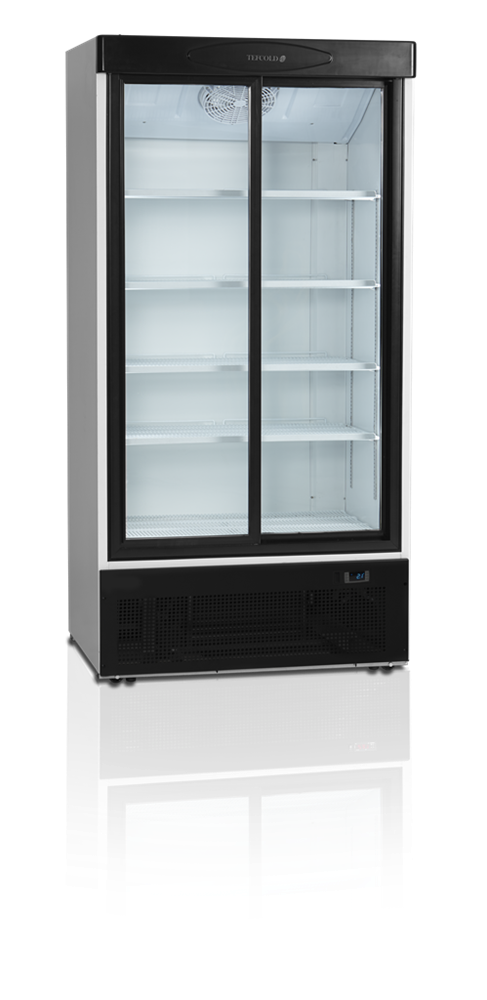 FS1000 S Vitrínová chladnička s posuvnými dverami