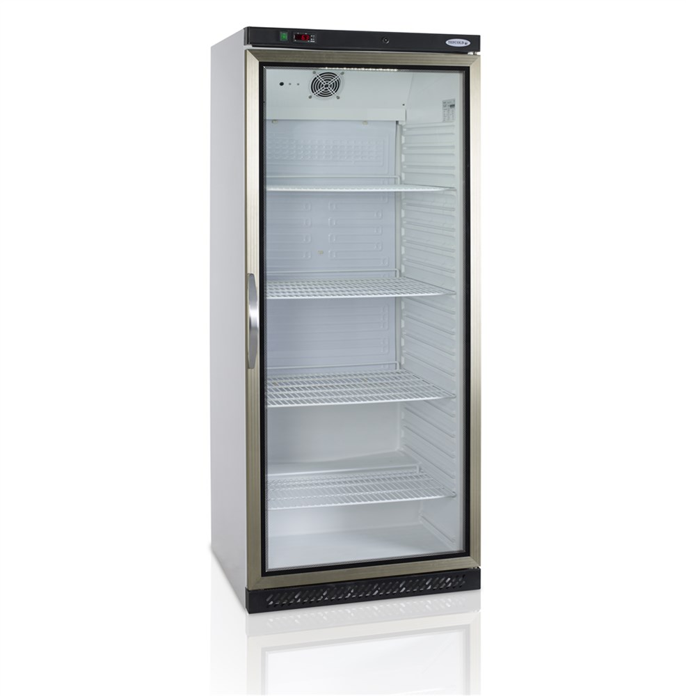 UR600G- Vitrínová biela chladnička s ventilovaným chladením