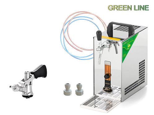 PYGMY 20/K Green Line zostava s nážačom BAJONET a vzduchovým kompresorom