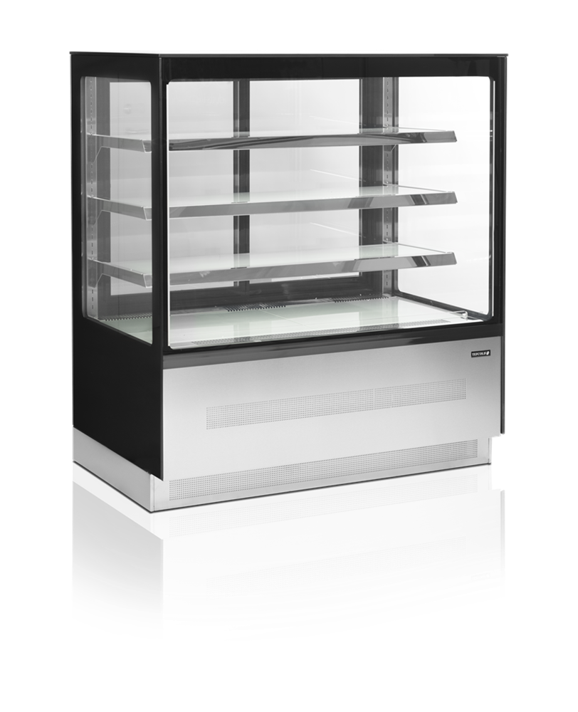 LPD1203 F Cukrárenská hranatá vitrína s dvojitým izolačným sklom
