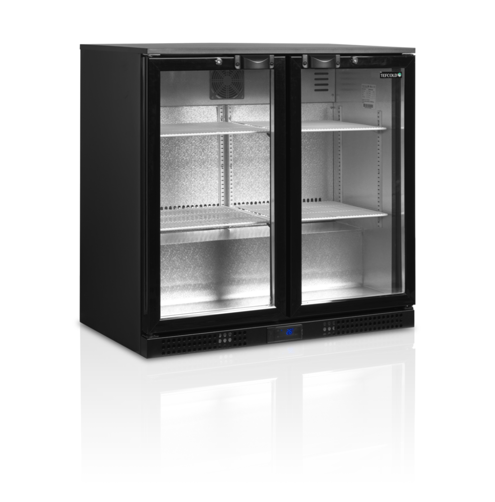 DB201 H - Barová chladnička s 2 krídlovými dverami a LED osvetlením