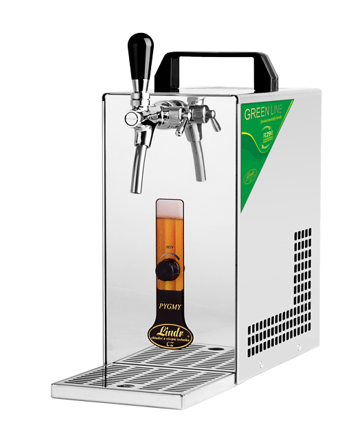 PYGMY 25 Green Line-nadpultový chladič piva bez vzduchového kompresoru