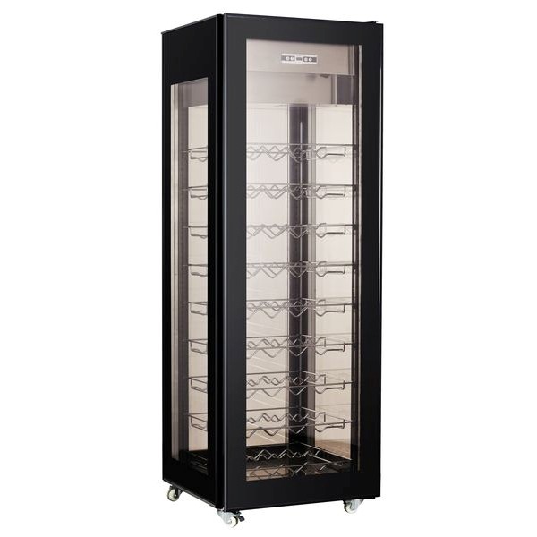 RT400 L-2 WINE Vinotéka s izolačným hnedým trojitým sklom