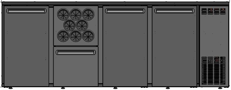 BBCL4-2122-Barová chladnička 