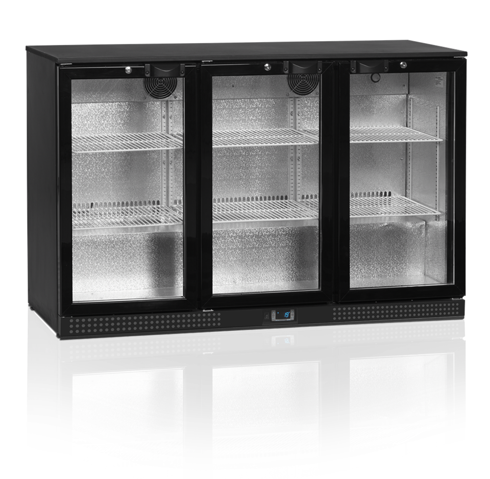 DB301H-3 Podbarová chladnička s 3 otočnými dverami s výškou 87cm