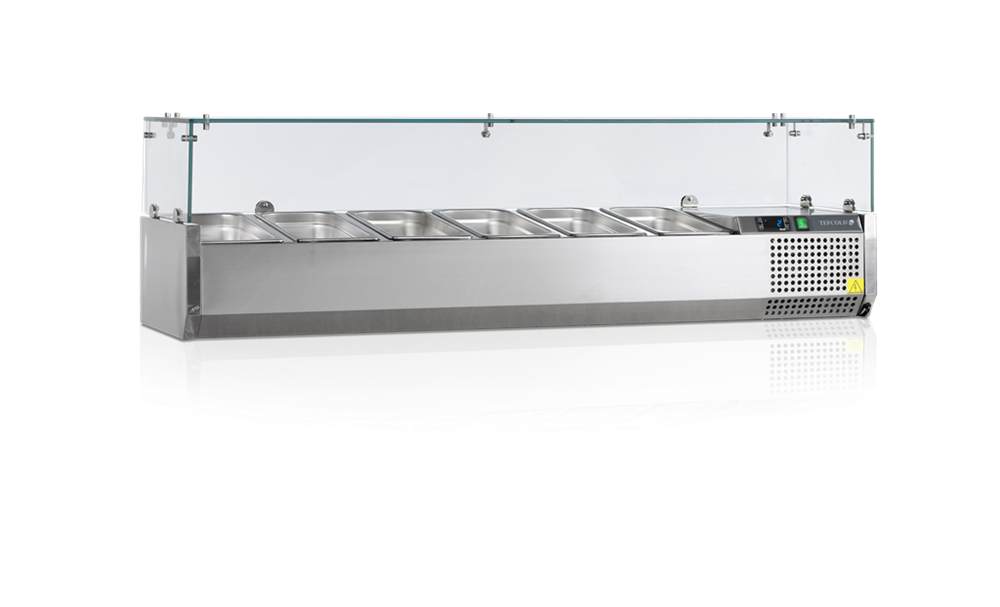 VK33-140 Šalátový chladič prispôsobený rozmerom pre 6 x GN1/4