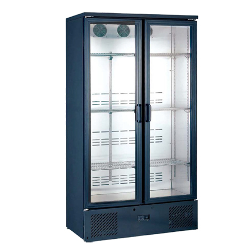 SGD500 Vitrínová dvojdverová chladnička s krídlovými dverami
