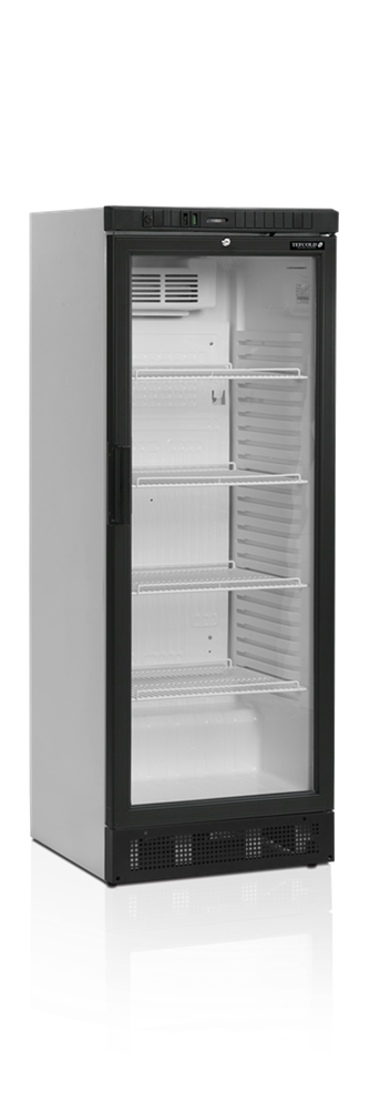 SCU1280 - Jednodverová vitrínová chladnička s výškou len 163,5 cm