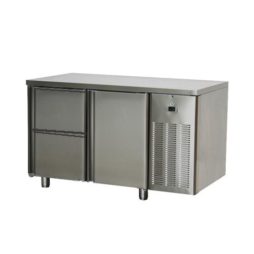 SCH-2D-1D2Z Chladiaci stôl 1x dvierka a 2 zásuvky do okolitej teploty +43°C