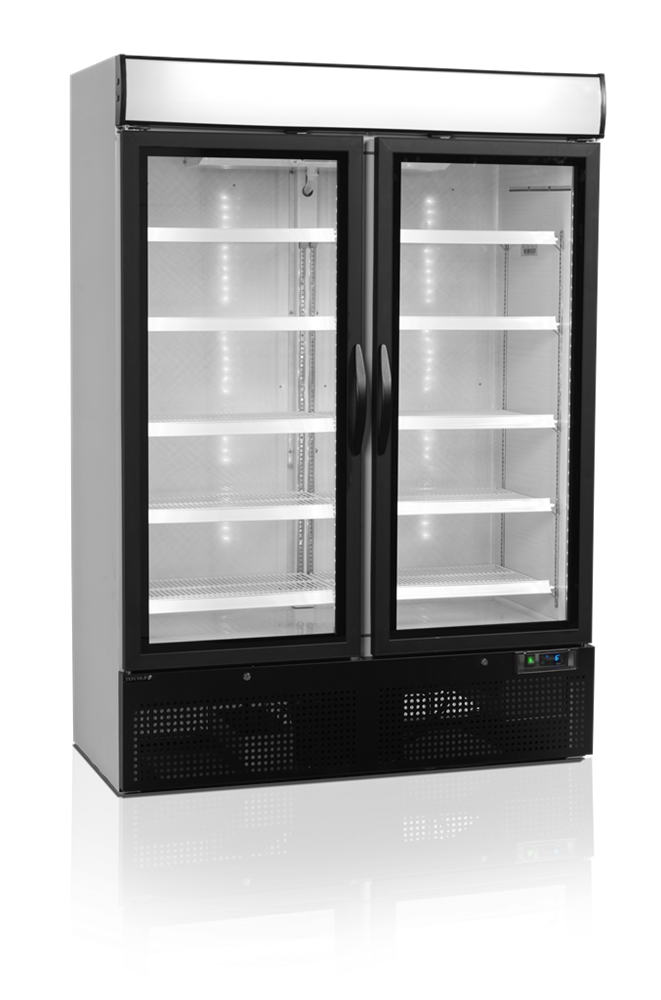 NC5000G - Vitrínová chladnička s krídlovými dverami a horným svetelným panelom