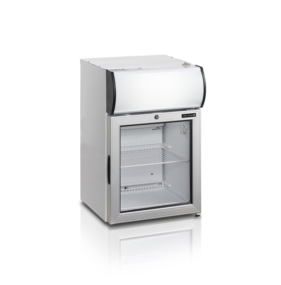 FS60CP - Vitrínová chladnička s reklamným banerom