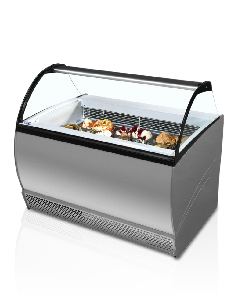 ISABELLA 10LX - Distribútor kopčekovej zmrzliny s úložným priestorom   