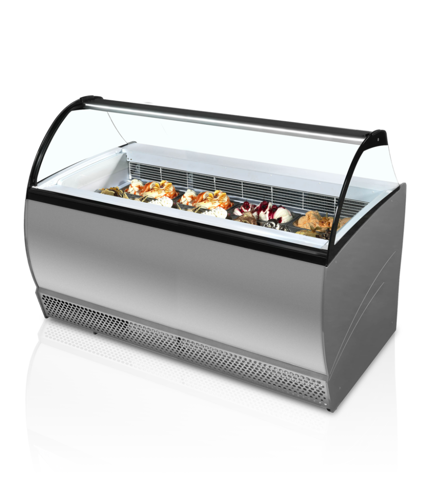 ISABELLA 13LX - Distribútor kopčekovej zmrzliny s úložným priestorom  