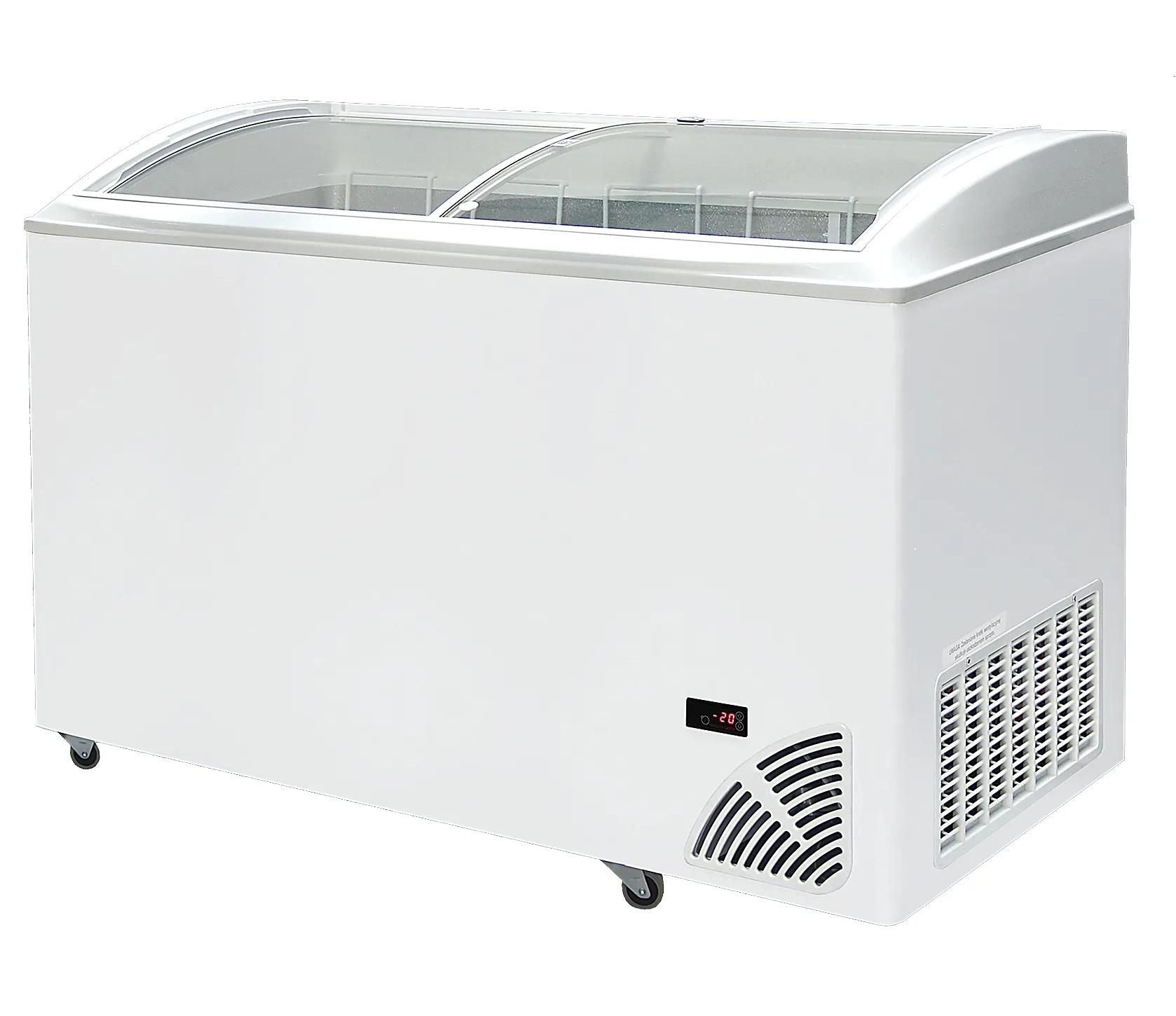 ARO506/2 White Edge - Pultová mraznička s 5 košíkmi a bielym lemom